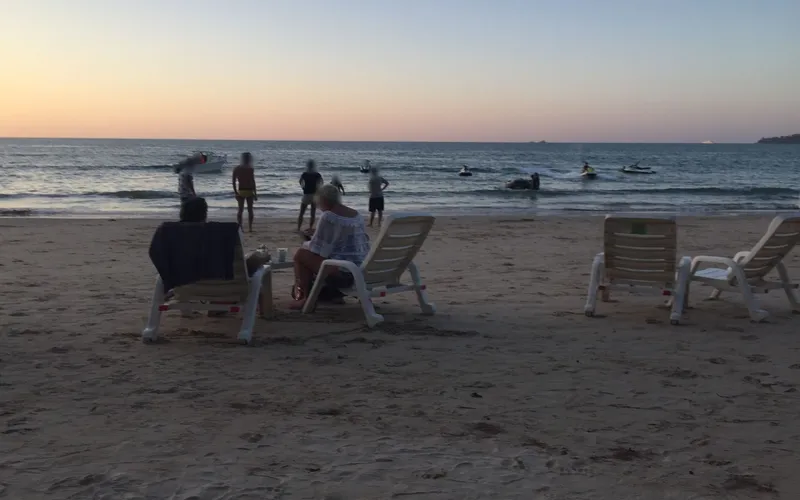 Bang Tao - scooter rental area in Phuket