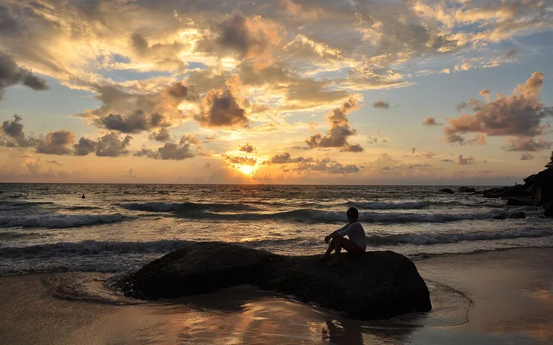 Kata Noi - scooter rental area in Phuket