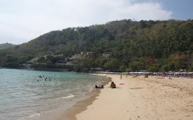 Nai Harn - scooter rental area in Phuket
