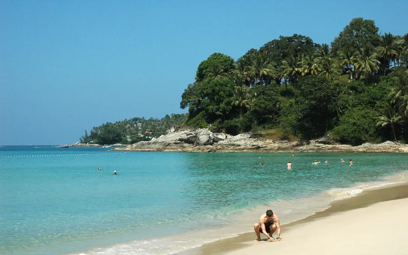 Surin - scooter rental area in Phuket